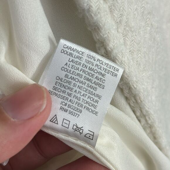 Sanctuary Cocoon Wrap Coat- Creme- Size Small- NWT - Picture 8 of 15